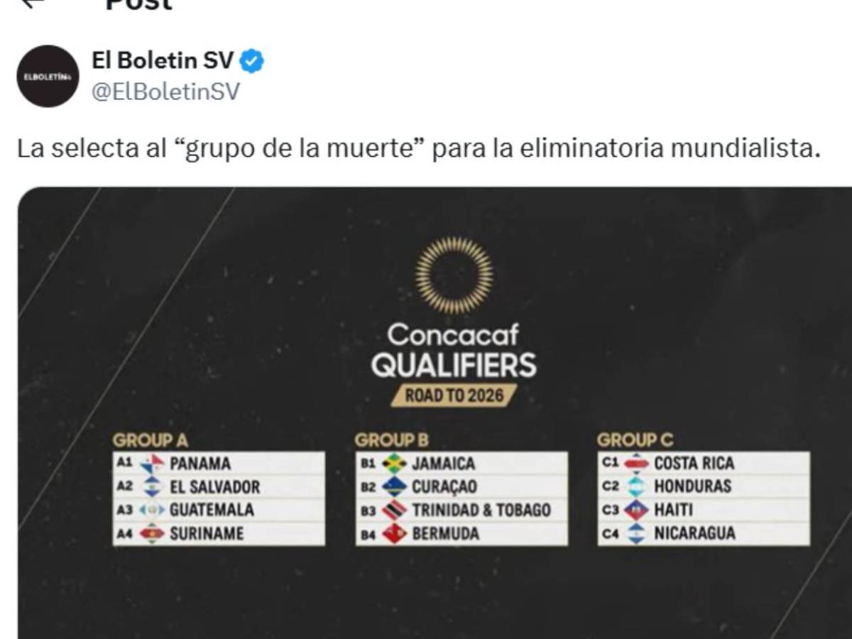 Mundial 2026: Se mofan de Honduras y venganza tras sorteo de eliminatorias de Concacaf