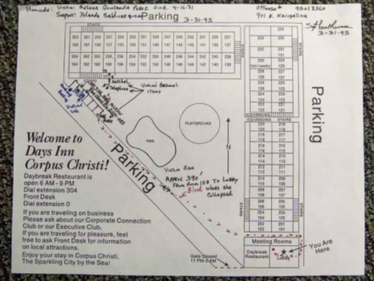 Las fotos nunca antes vistas del asesinato de Selena Quintanilla