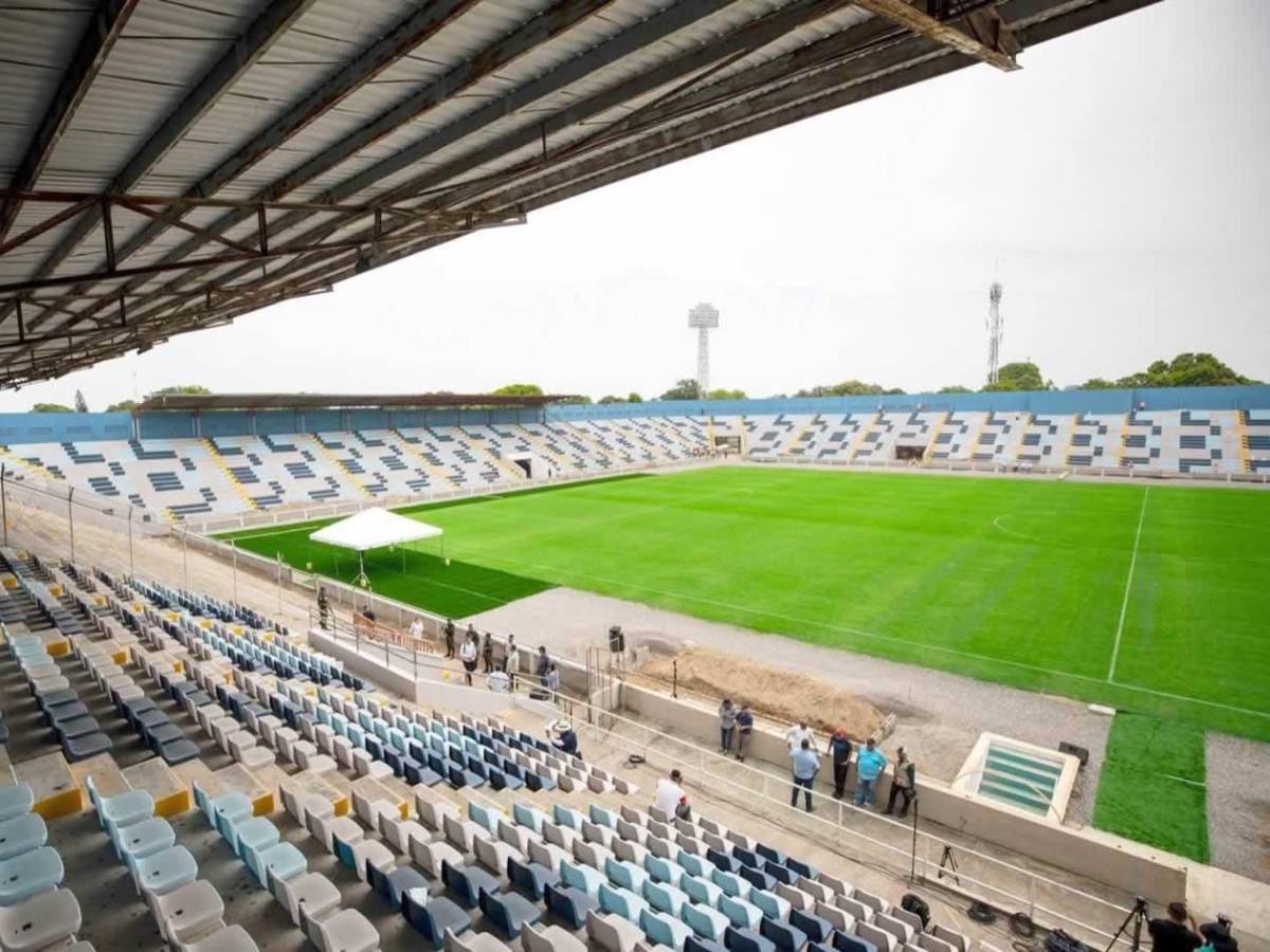 El único en Honduras: el detalle que tendrá el estadio Ceibeño y así luce la remodelación