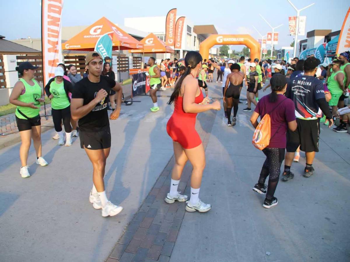 EN FOTOS: así se vivió el primer bootcamp en La Ceiba previo a la Maratón LA PRENSA-Gatorade