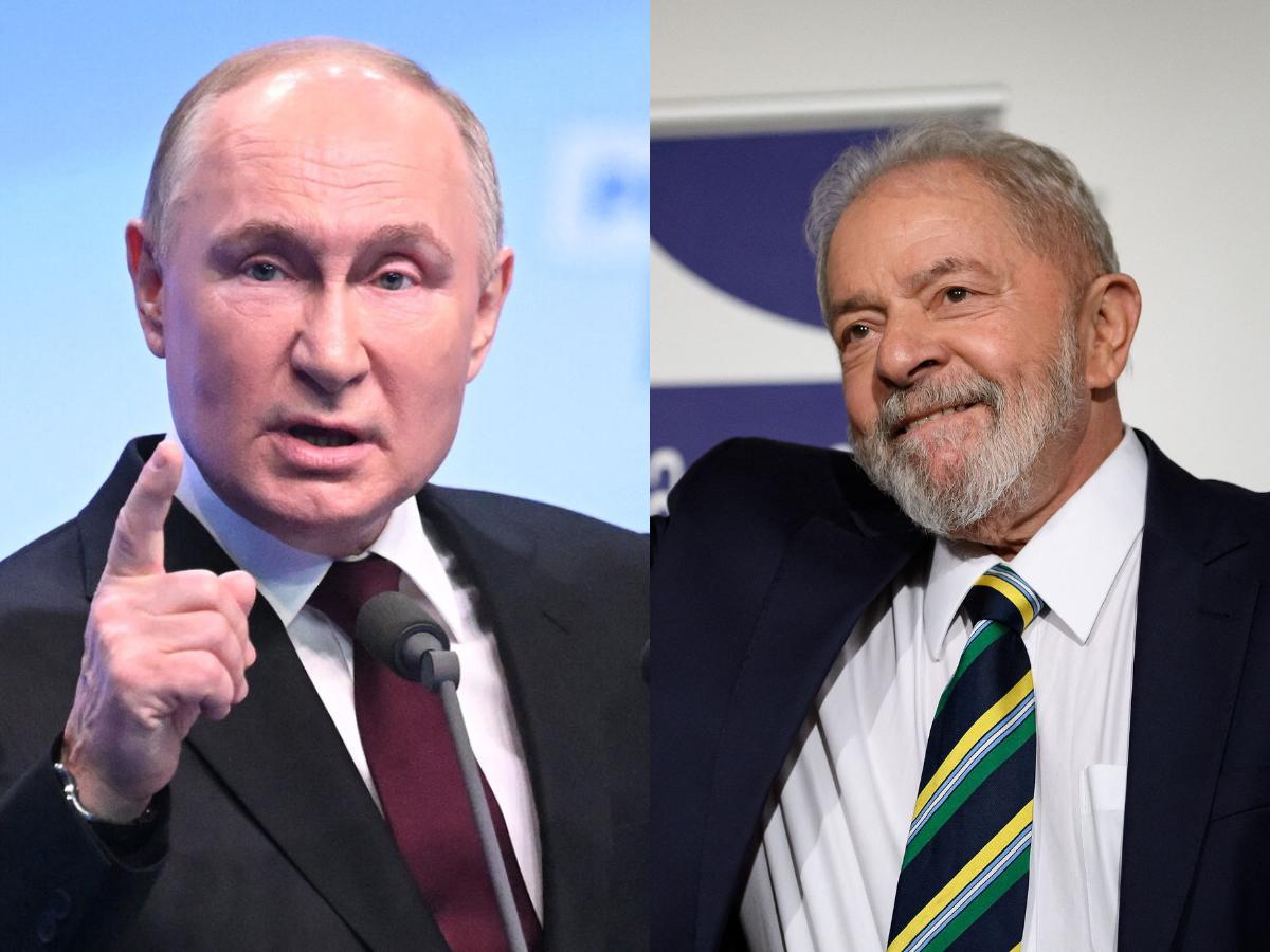 Putin y Lula discuten solución pacífica para Ucrania