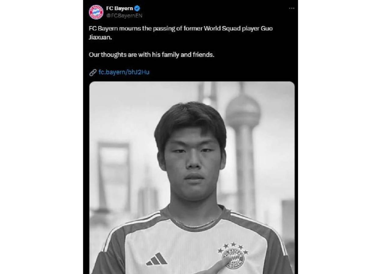 Luto: Muere futbolista que sufrió una lesión cerebral entrenando; Bayern reacciona
