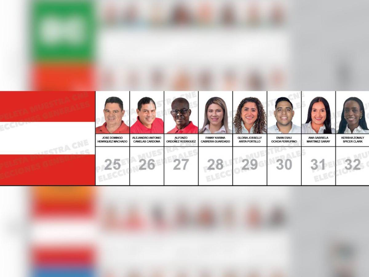 Ocho diputados de Atlántida, entre ellos un suplente, buscan seguir en un curul