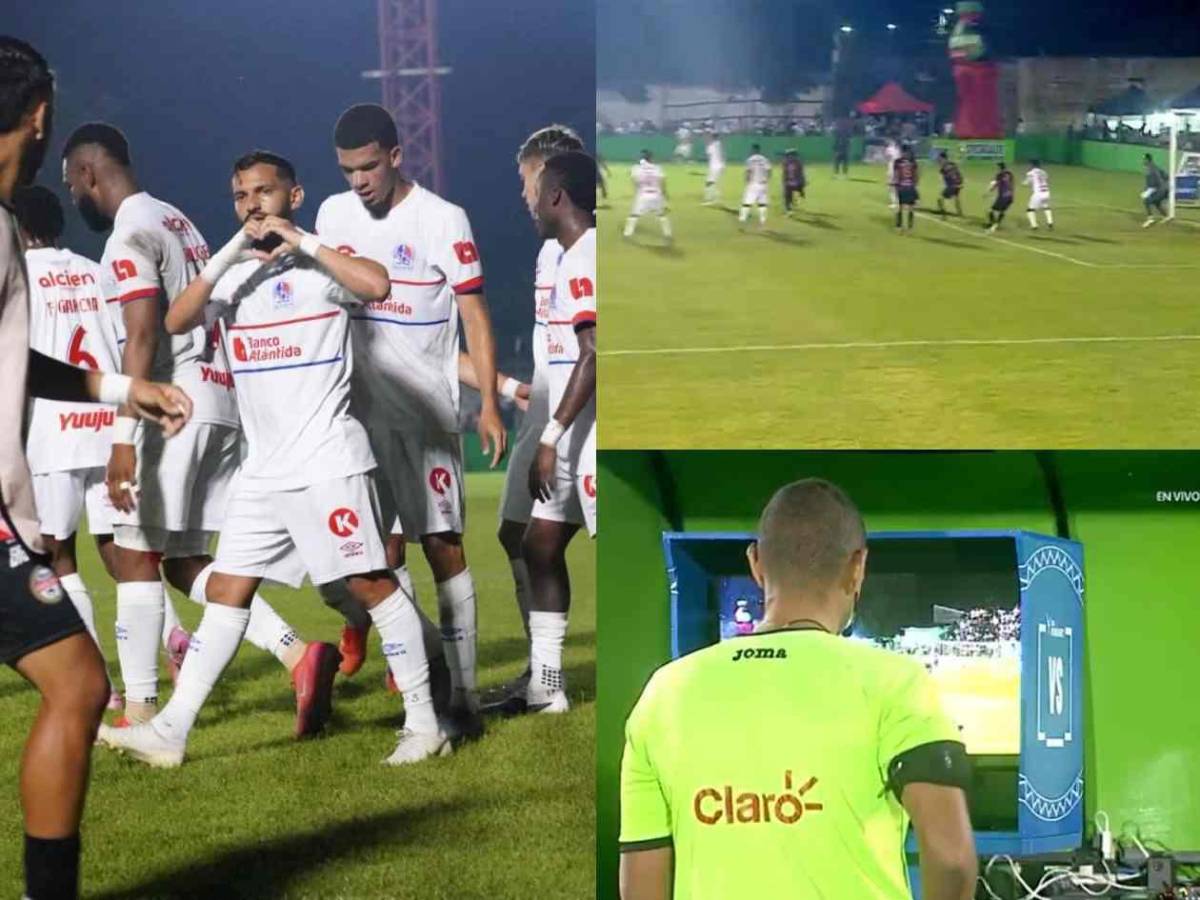 Olimpia da golpe al Choloma, 'intruso' se mete en pleno partido y Tiktoker cautiva