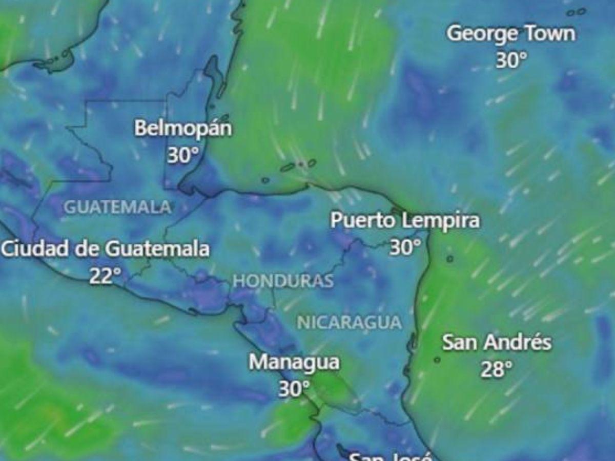 Monitorean posible formación de huracán a solo 100 kilómetros de la costa de Honduras