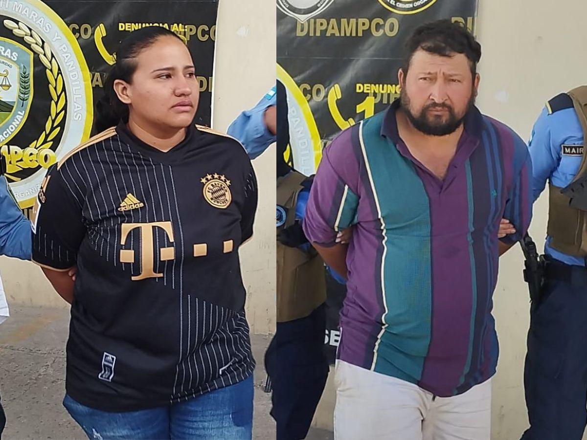 Capturan a el “Chiqui Riqui” y “La Gorda” de la Pandilla 18 por tráfico de drogas