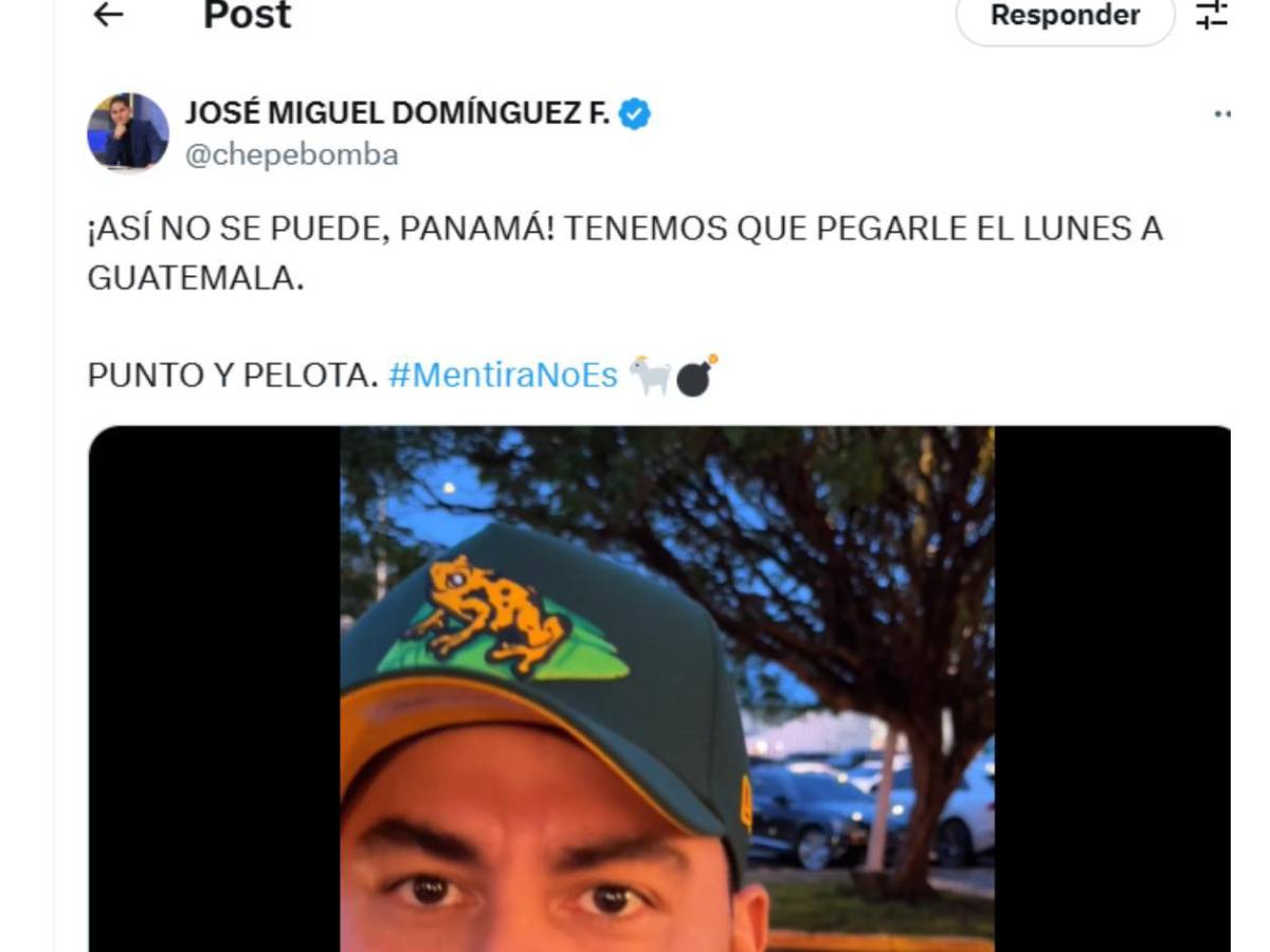 Panamá recibe burlas tras tropiezo en eliminatorias: Chepe Bomba se enfada