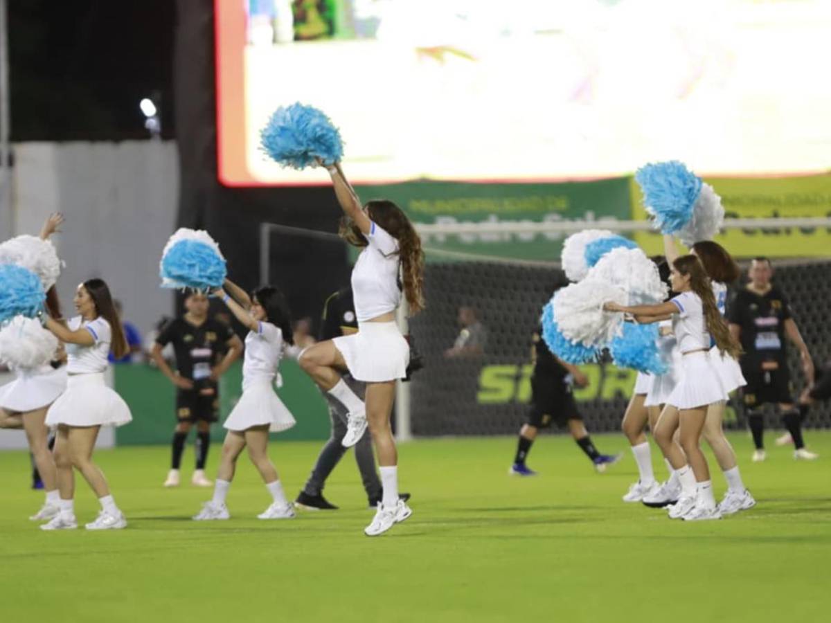 Tiktokers Honduras vs El Salvador: Pomponeras hondureñas se robaron el show
