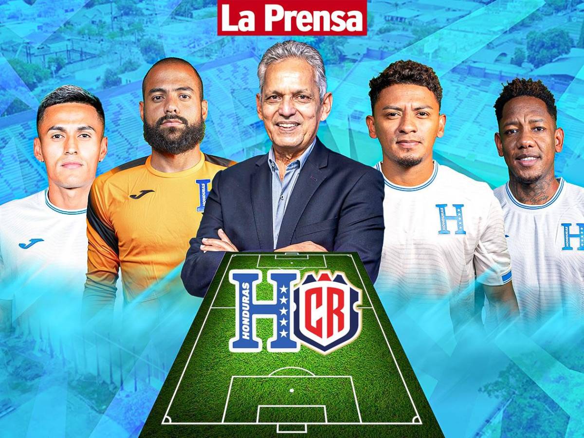 Dos sorpresas: El 11 titular de Honduras para ganar a Costa Rica y dar un paso al Mundial 2026