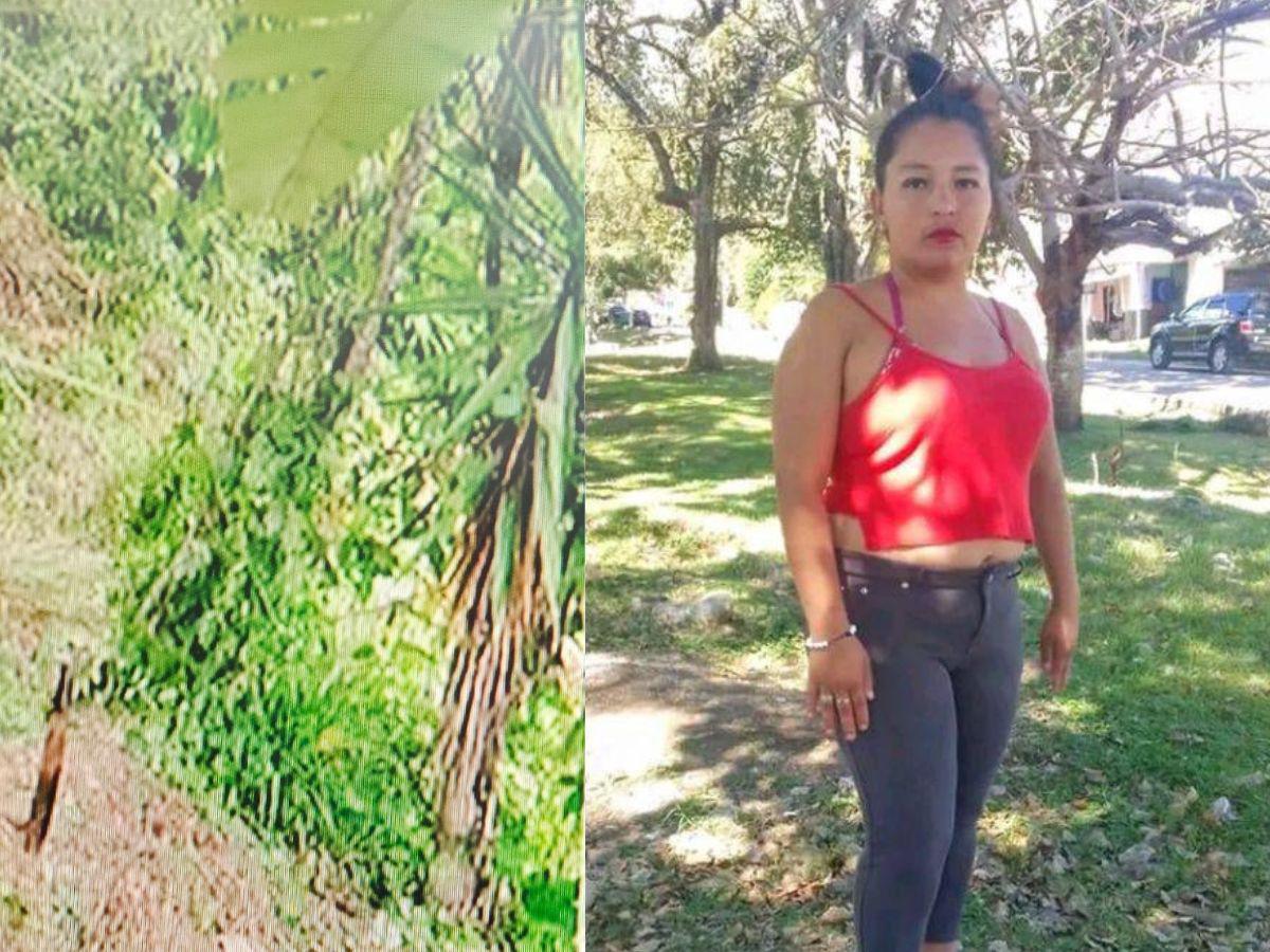 Hallan muerta y semi enterrada a mujer en Santa Bárbara