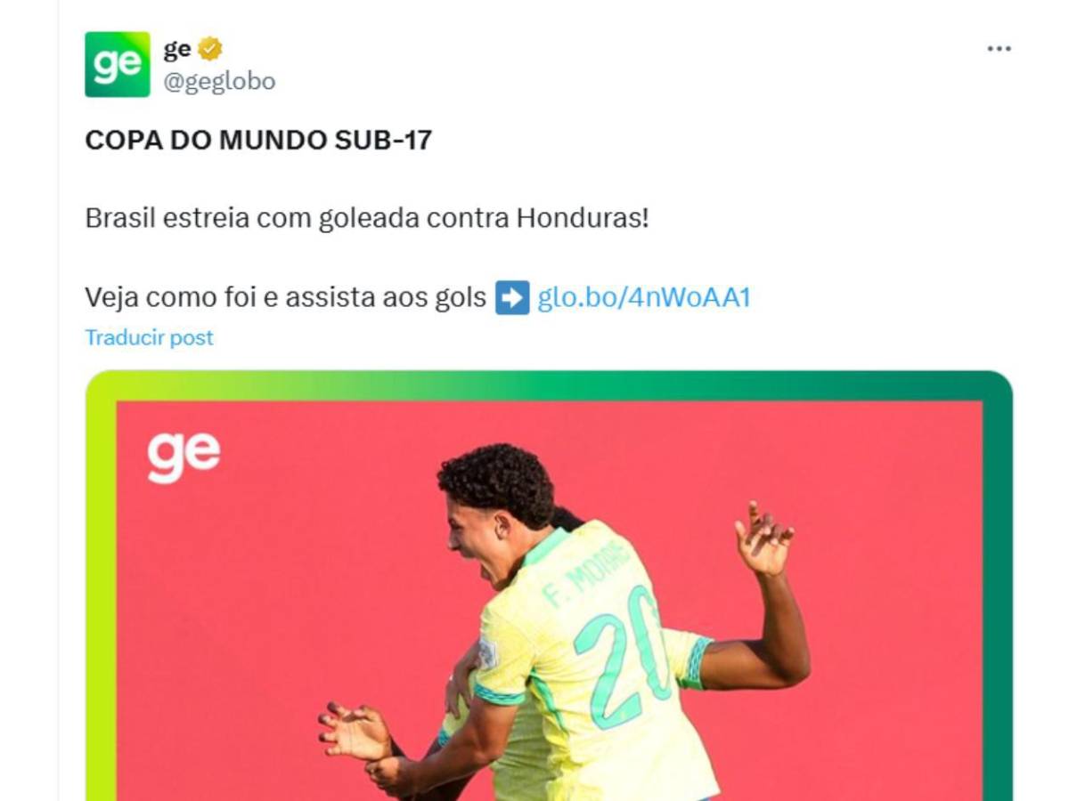 Honduras Mundial Sub-17: Indignación, señalan al culpable, espectador de lujo y mensaje de FIFA