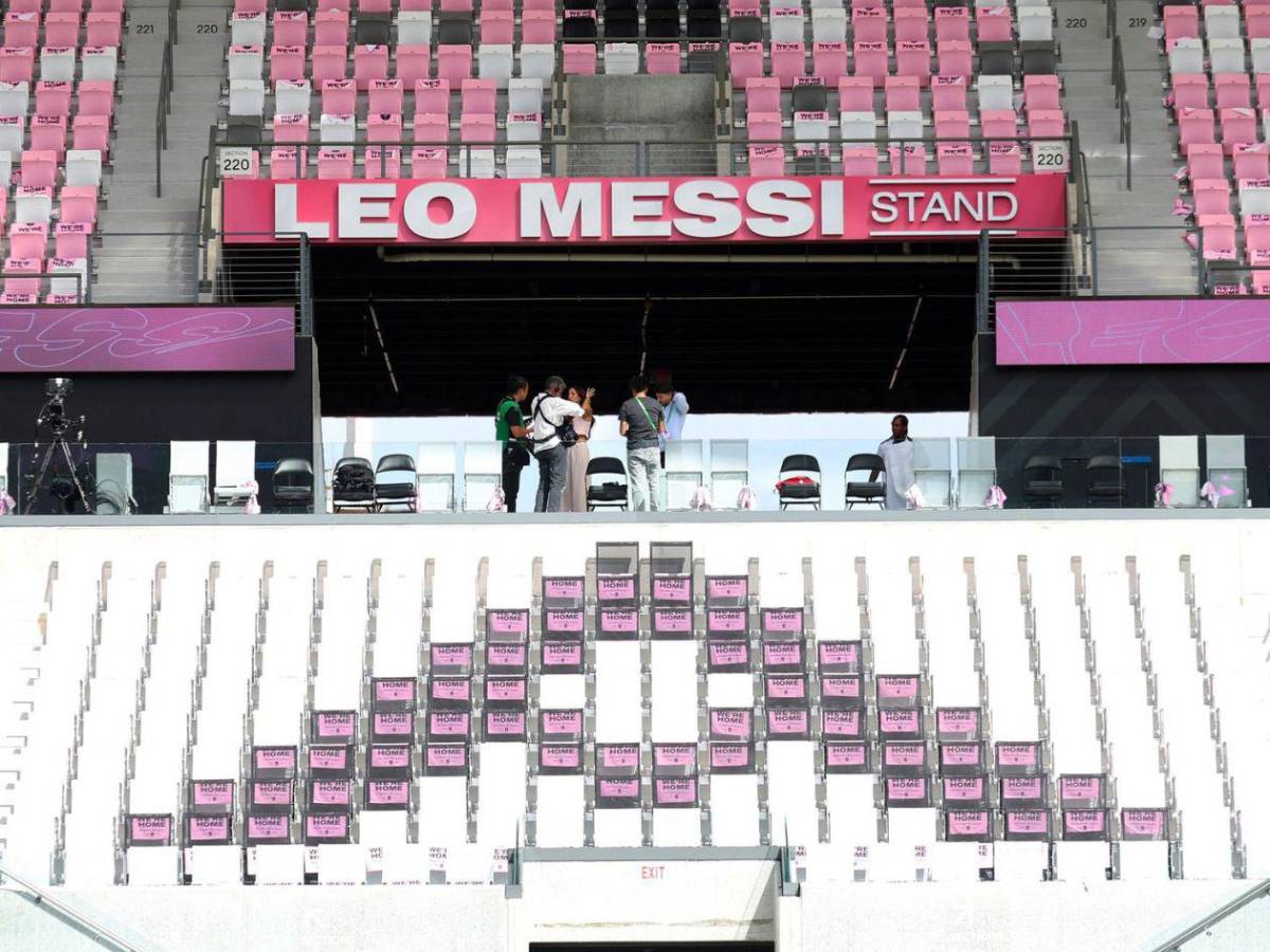 Inter Miami inaugura su estadio: bella hondureña, figuras y gol de Messi