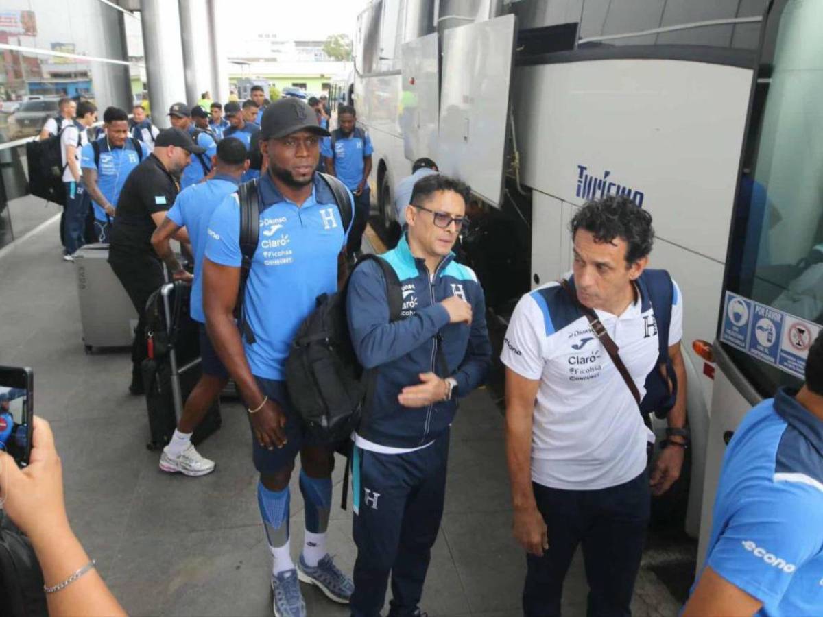 Selección de Honduras ya está en Tegucigalpa para el juego contra Haití