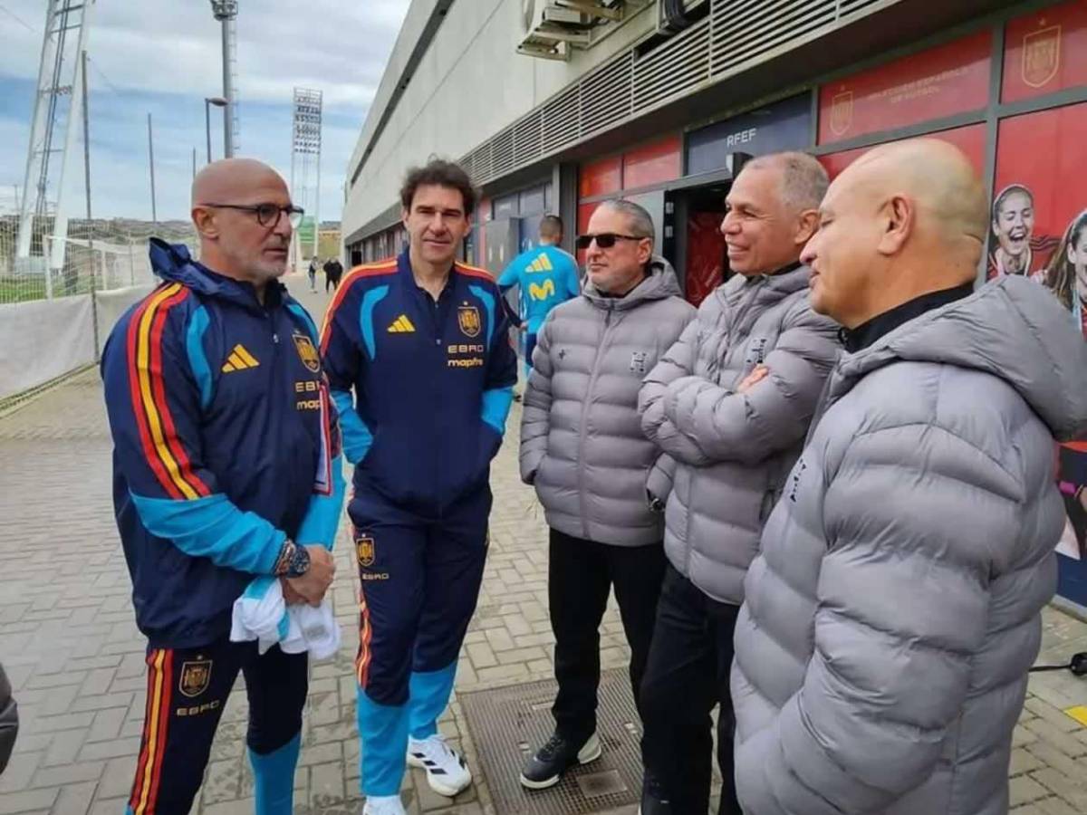 Dirigentes de Honduras visitan concentración de España y gesto de Lamine Yamal