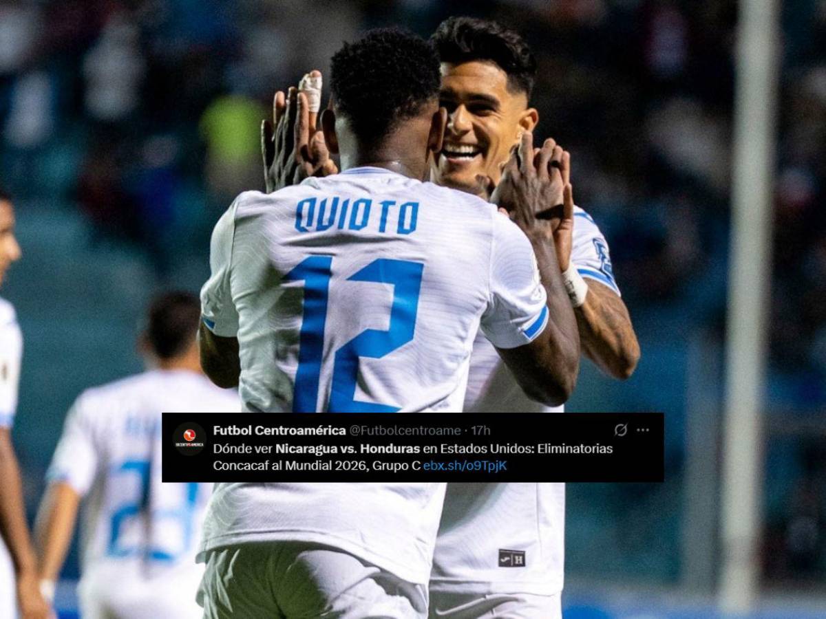 Así reacciona la prensa antes del duelo Nicaragua–Honduras por eliminatorias