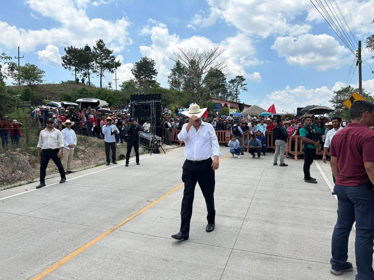 Así luce la nueva carretera que conecta Gracias y La Campa en Lempira