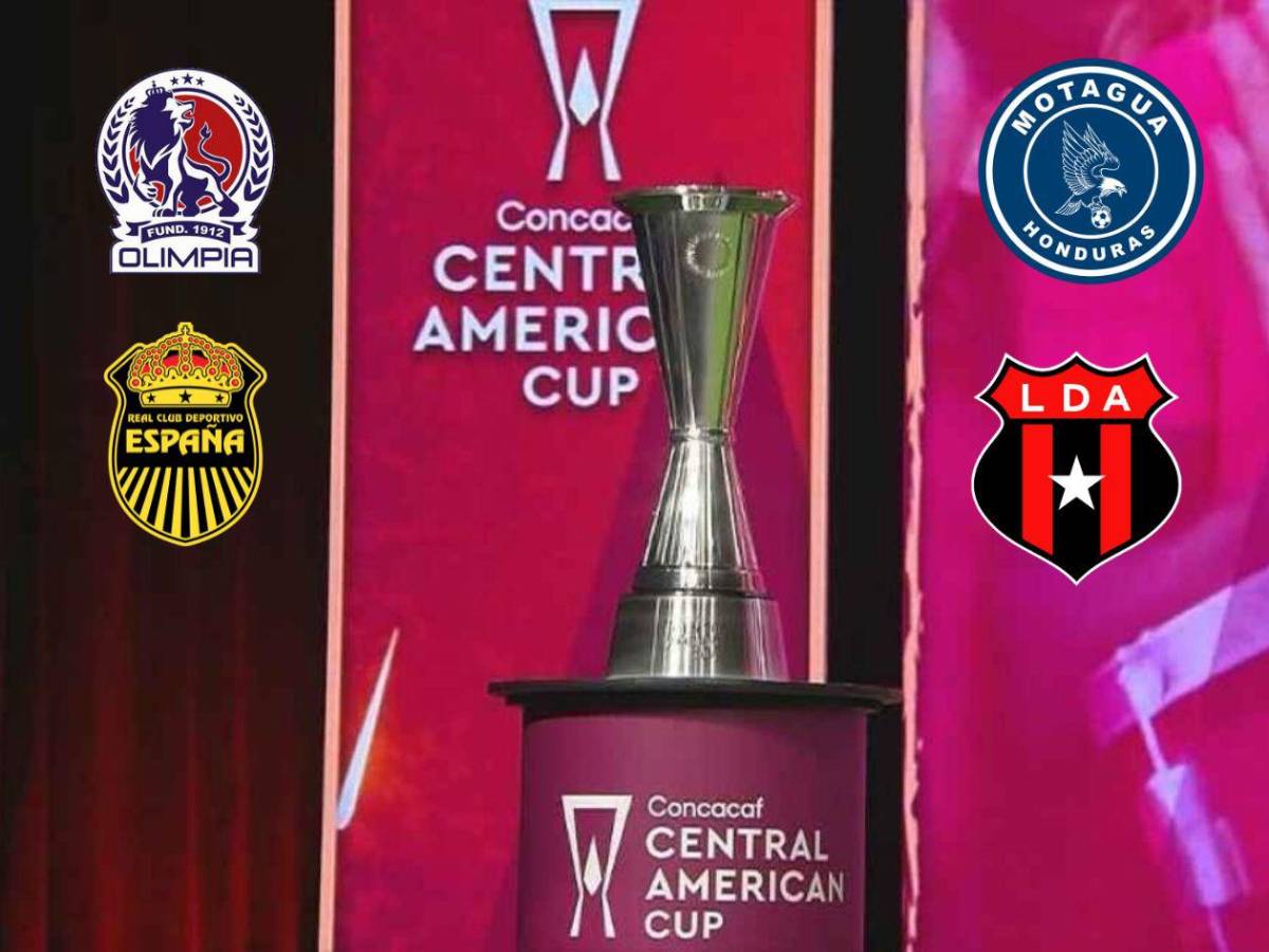 Los 20 clubes clasificados para la Copa Centroamericana Concacaf 2025