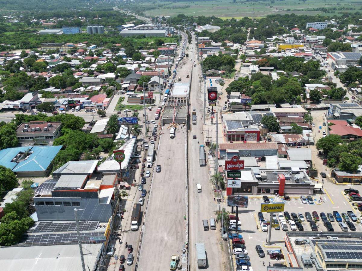 Avance del intercambiador vial en Villanueva, clave para reducir el tráfico en la CA-5