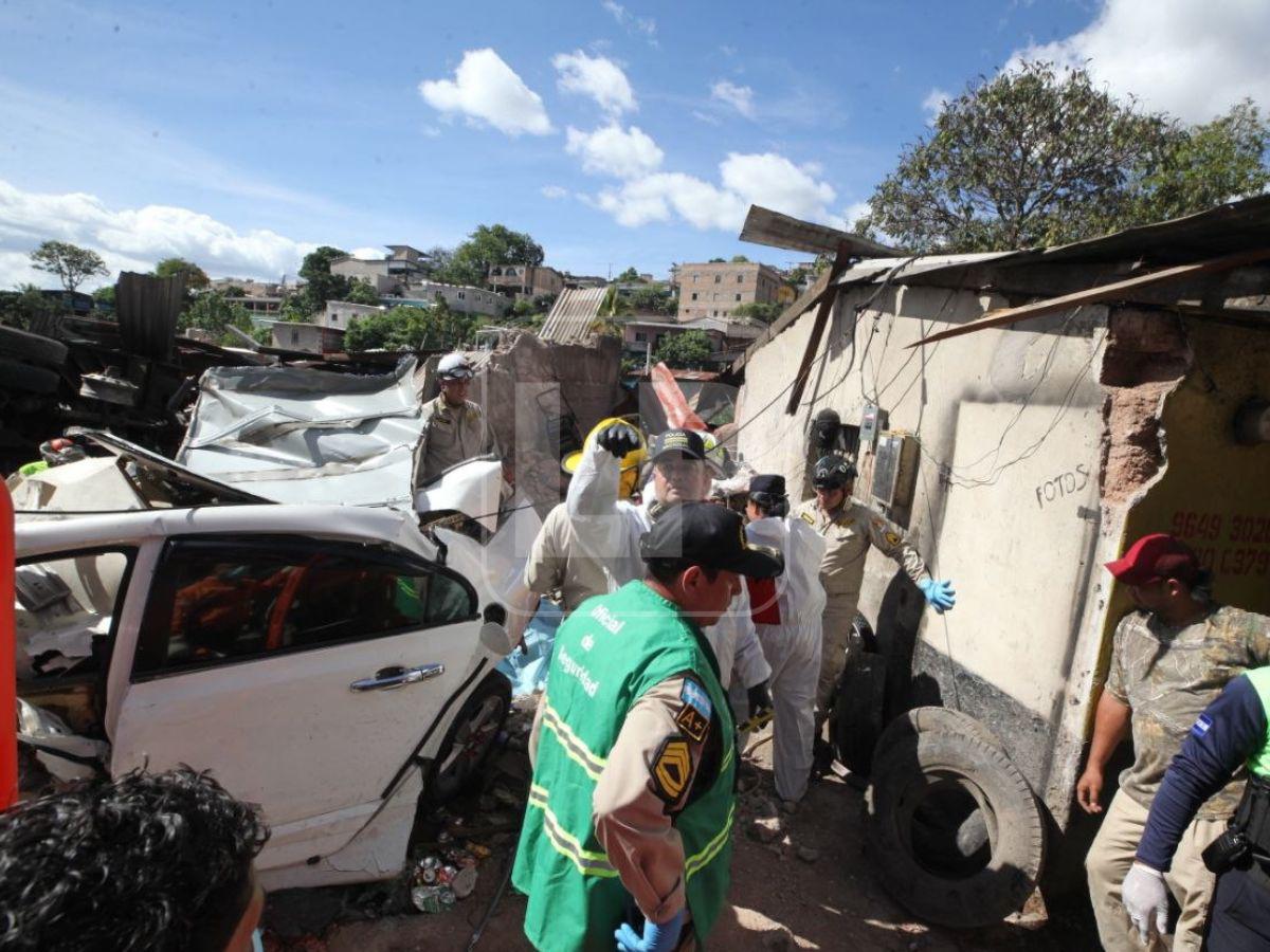 Venía tirando fuego: Aterrador relato de sobreviviente de accidente en Villa Nueva