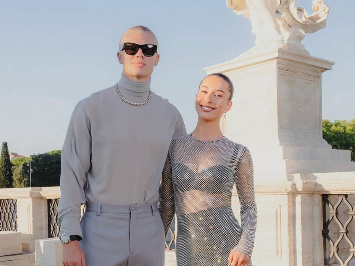 Haaland sorprende: Revela un detalle “vergonzoso” sobre su mujer