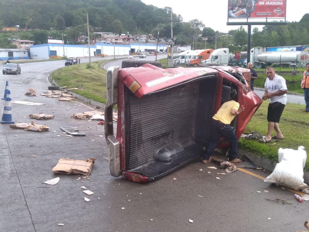 Accidente en Tegucigalpa deja una mujer muerta y dos heridos