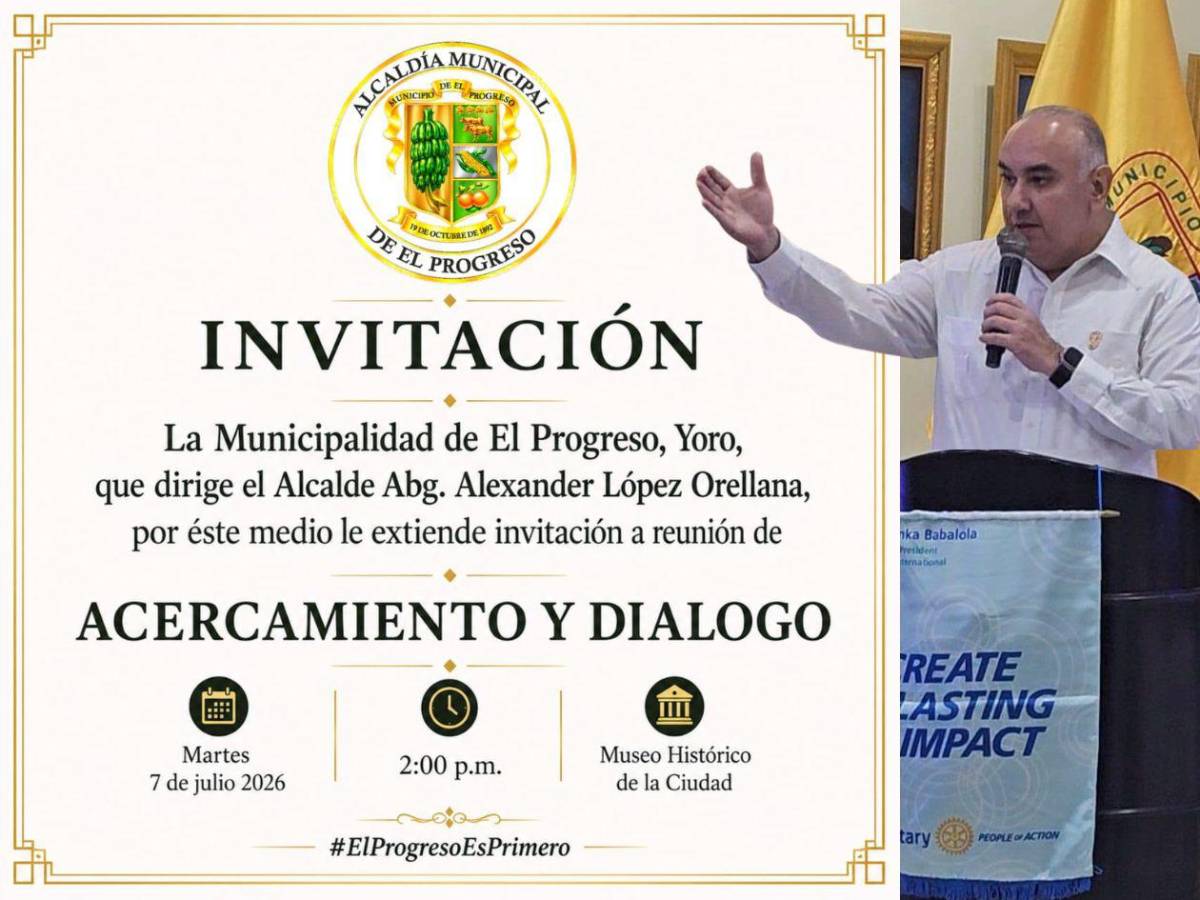 Taxistas cierran otra vez El Progreso; alcalde Alexander López convoca a reunión