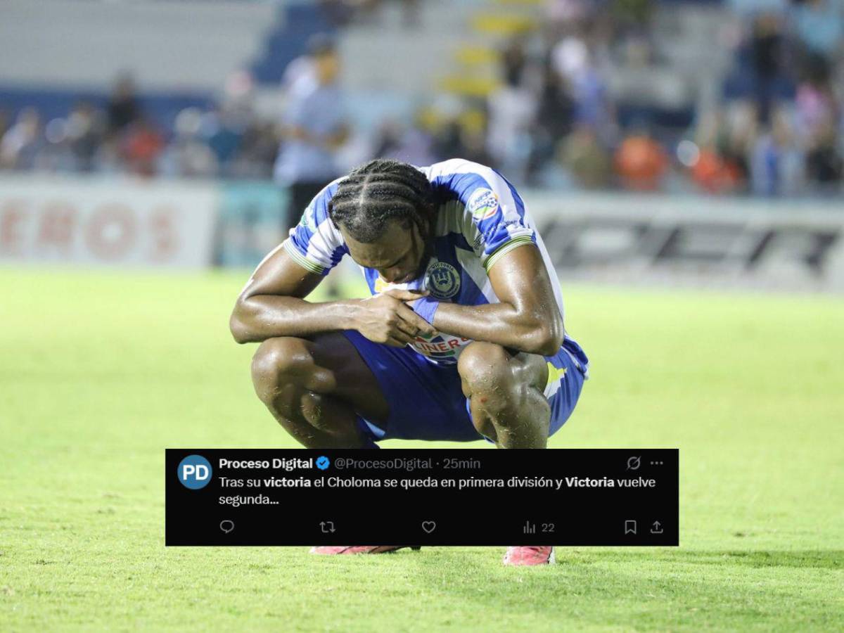 Prensa reacciona: esto dicen tras nuevo descenso del CD Victoria en Honduras