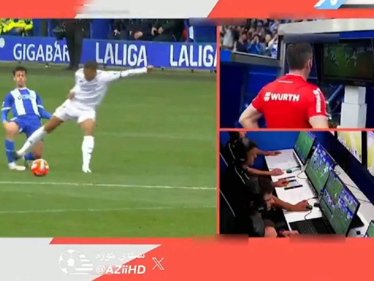 La terrible entrada de Mbappé a rival, gritos a Asencio y queja de Vinicius