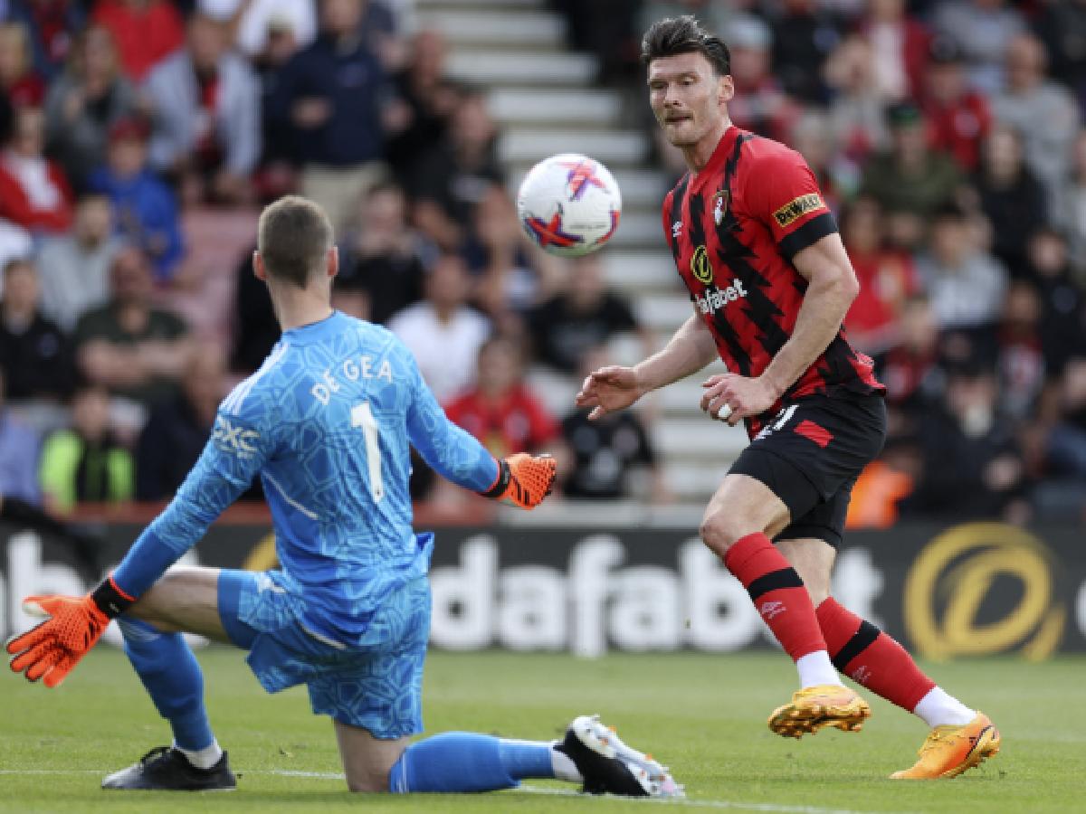 De Gea salvó en varias ocasiones al Manchester United y evitó el empate por parte del Bournemouth.