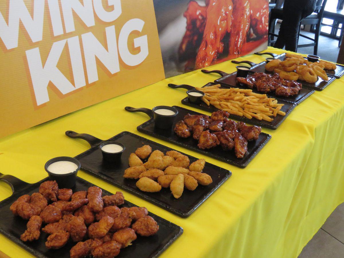 La gran variedad de platillos disponibles en WingStreet.