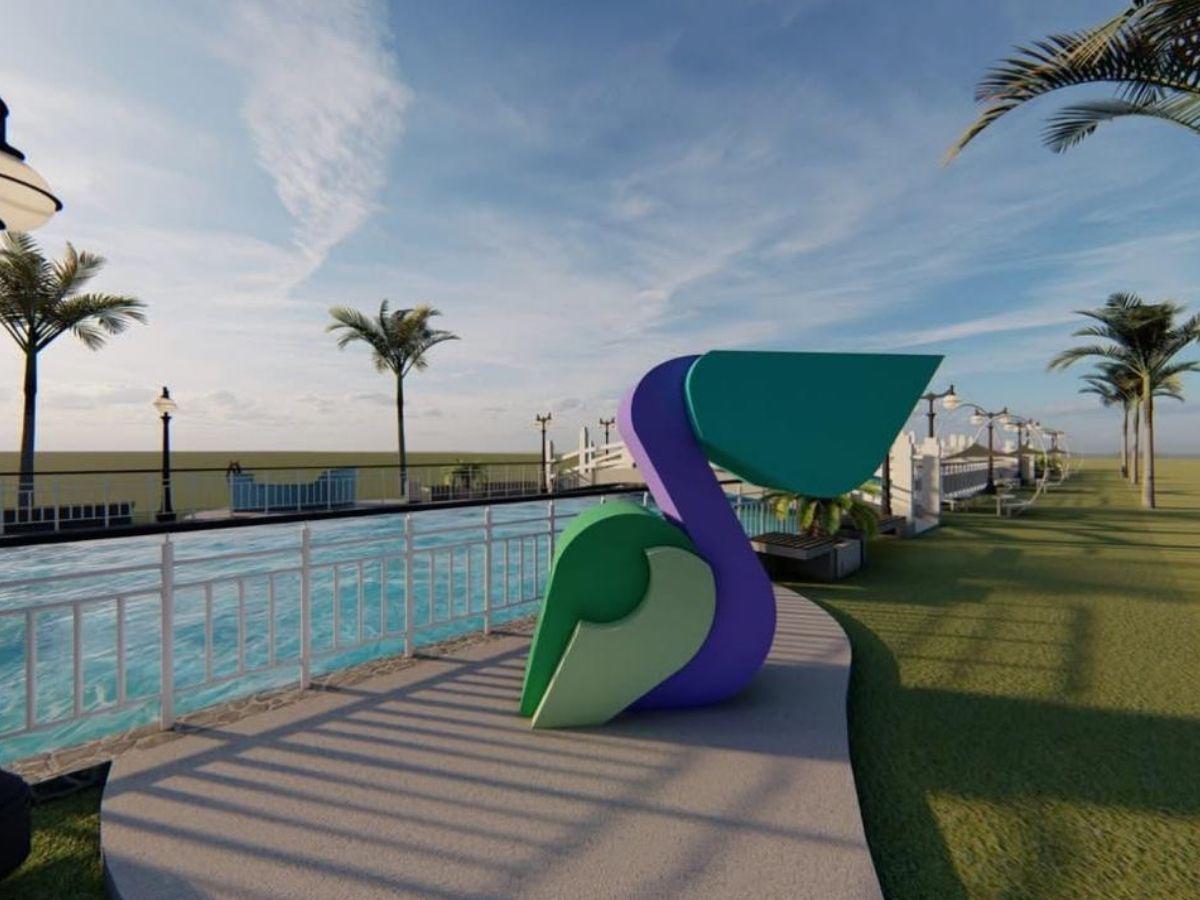 Estos son los dos parques que construyen en Puerto Cortés