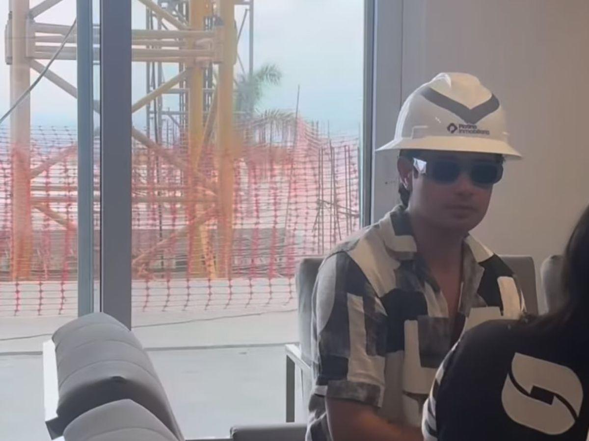 Facundo Caballero presume lujoso penthouse que le construye su sugar