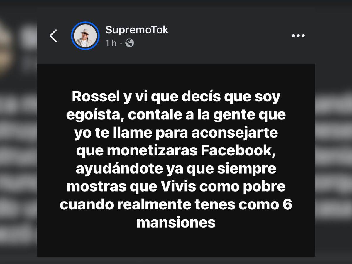 Supremo dice que Rosel aparenta ser pobre, cuando tiene seis mansiones
