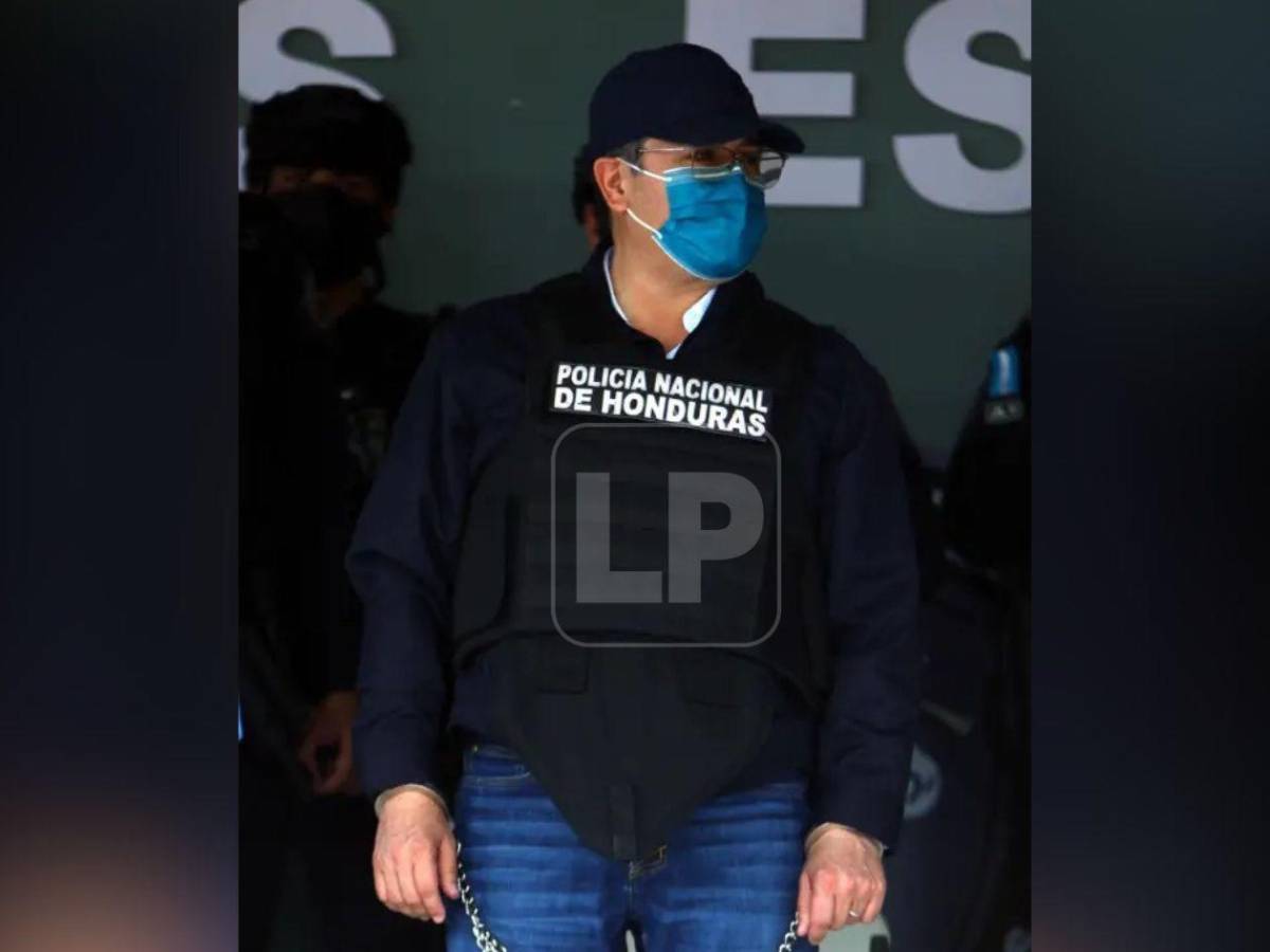 Así narra la prensa mundial la inesperada salida de prisión de Juan Orlando Hernández