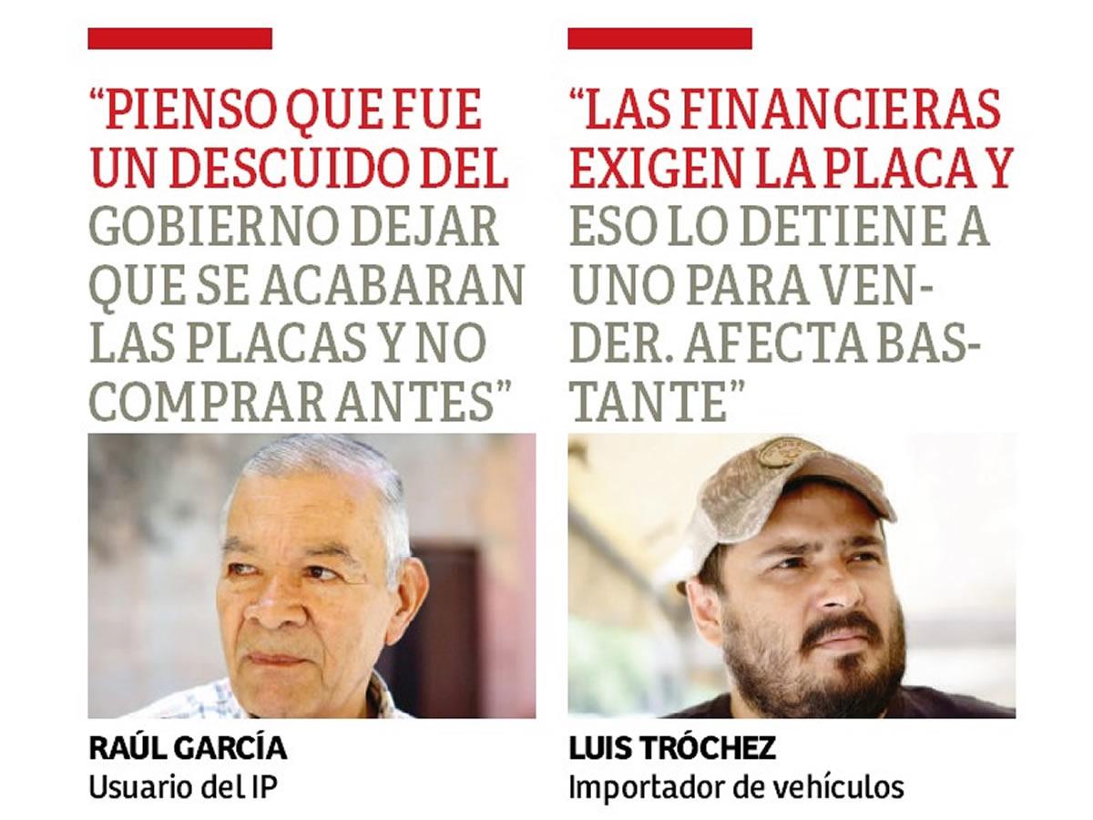 Siguen las quejas por la falta de placas y licencias en físico