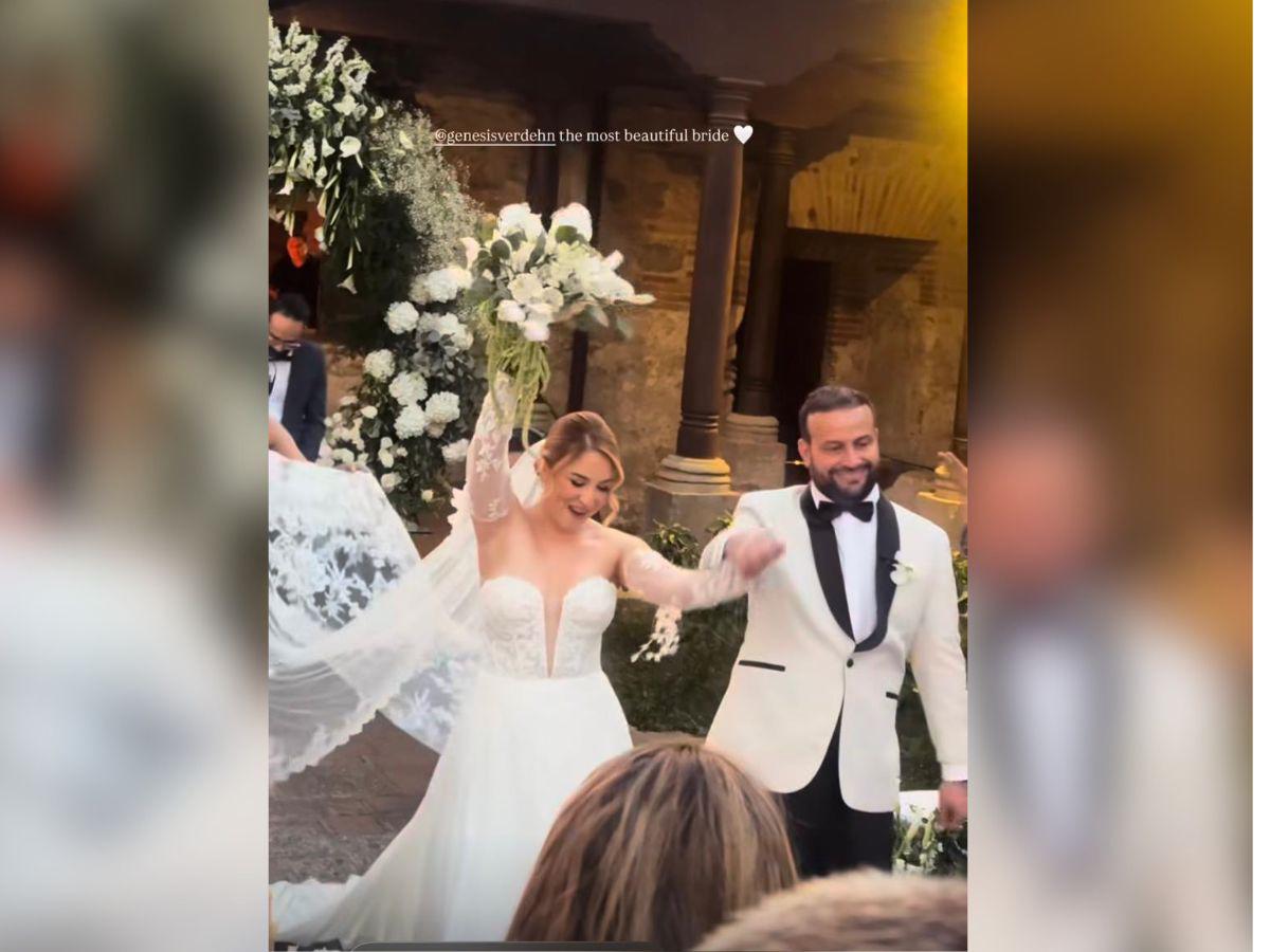 ¡Noche de ensueño! Así fue la boda de Génesis Verde en Guatemala