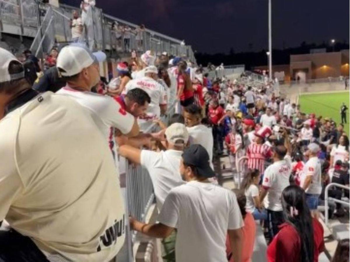 La sorpresa de Motagua, enfado de Olimpia y las bellas chicas en el amistoso en Houston
