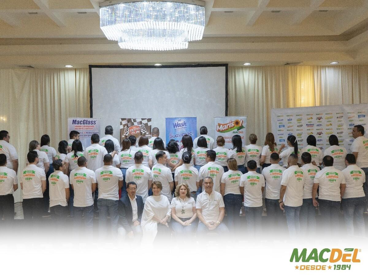 Macdel realiza convención de franquicias, “Somos solución en limpieza desde 1984”