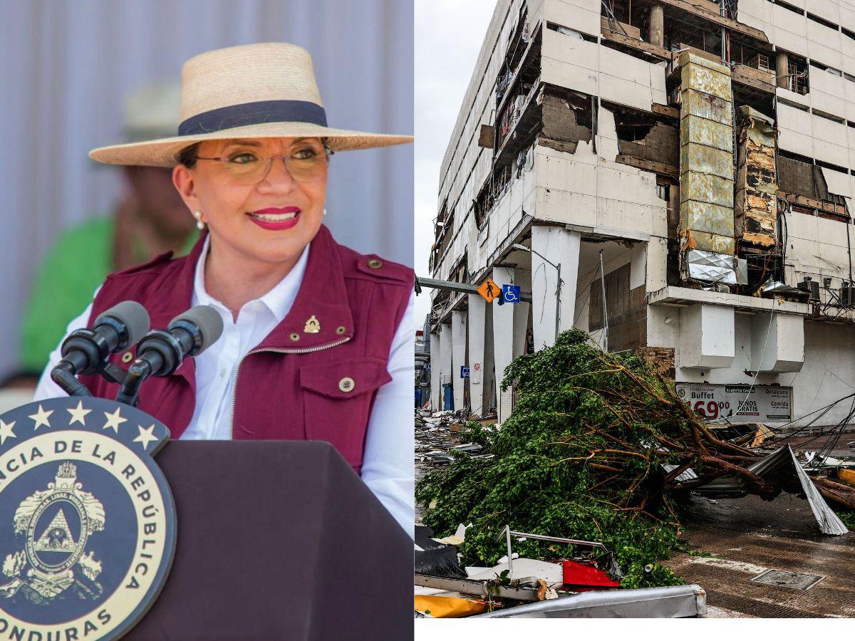 Xiomara Castro anuncia ayuda humanitaria para México tras huracán Otis