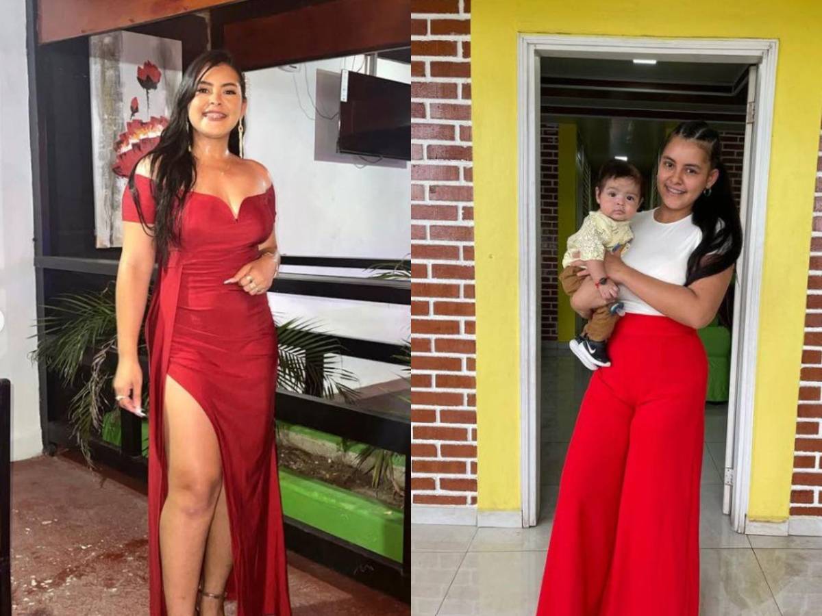 Así era Thalía Corrales, recién graduada y madre de un bebé