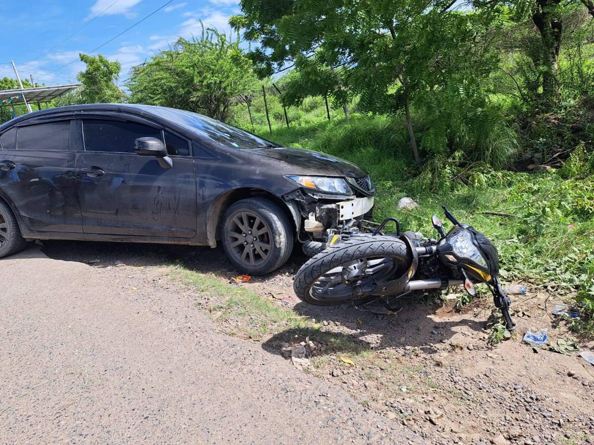 Hija de hombre que disparó contra sicario en Choluteca no murió; sujeto está grave