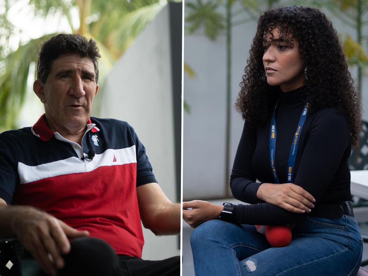 Héctor Vargas en entrevista junto a nuestra periodista Emma Ramos.