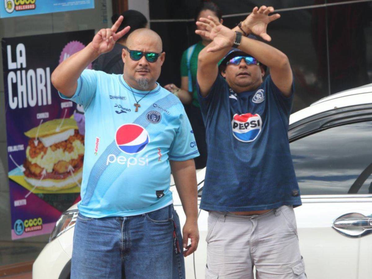 El ambiente que se vivió en la previa del Olimpia-Motagua del Apertura 2025