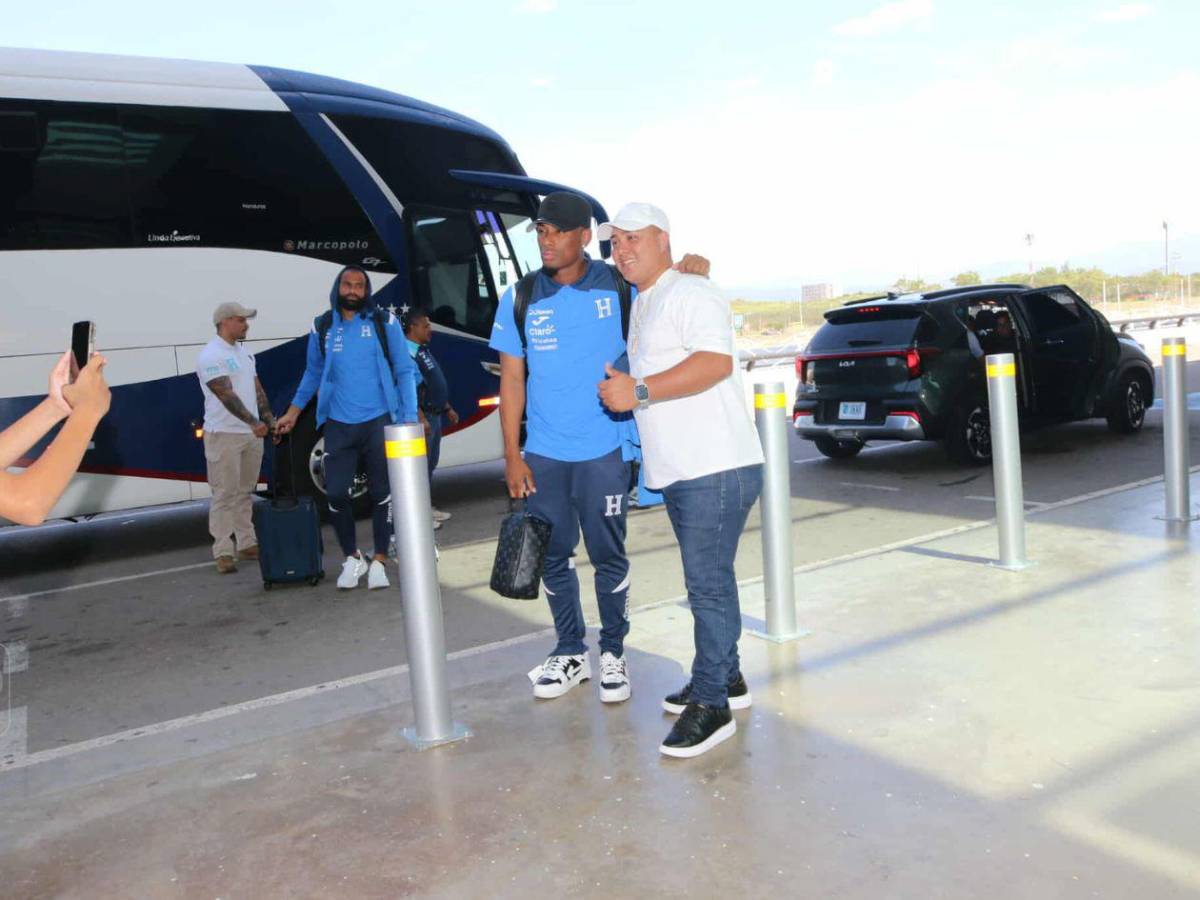 Así fue la salida de la Selección de Honduras rumbo a Curazao para enfrentar a Haití