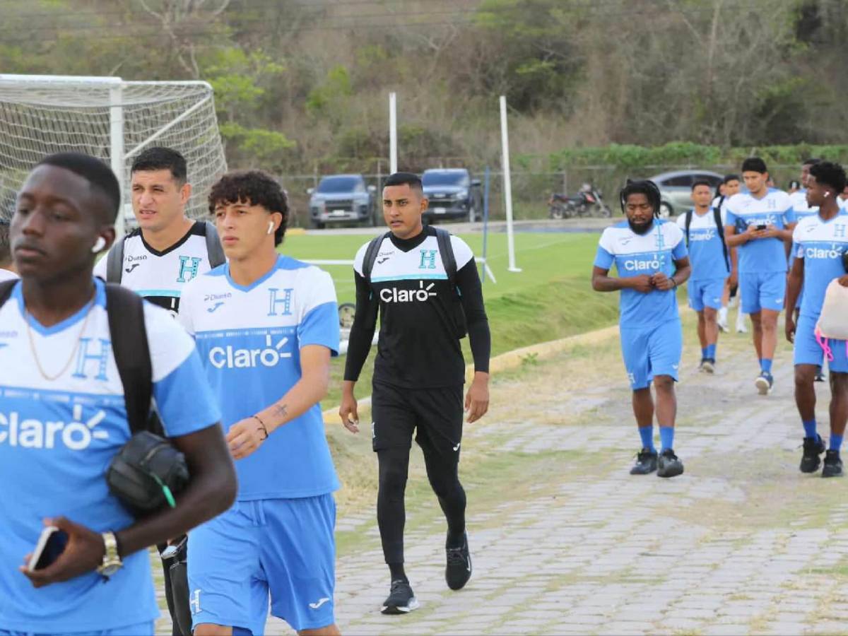 Selección de Honduras entrenó: ambiente de Palma, reacción de Quioto y llamativo look