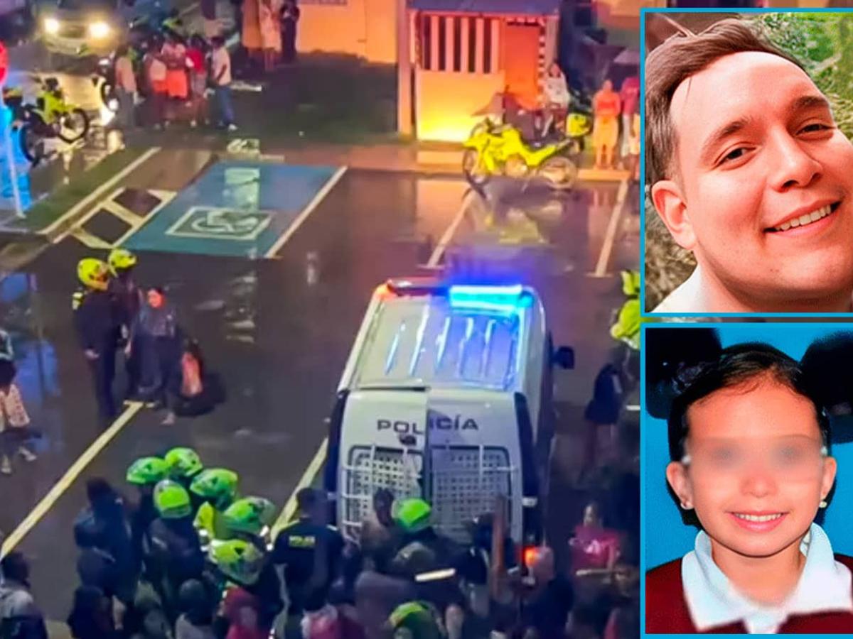 La policía intervino luego de que los vecinos lincharon al padre de familia.