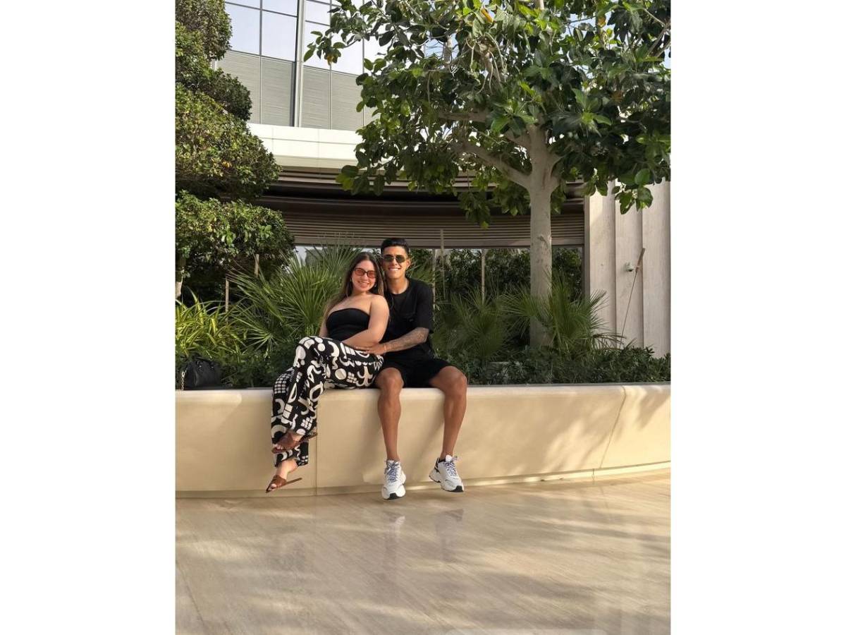 Luis Palma de vacaciones en Dubai junto a su bella esposa, Annie Córdova