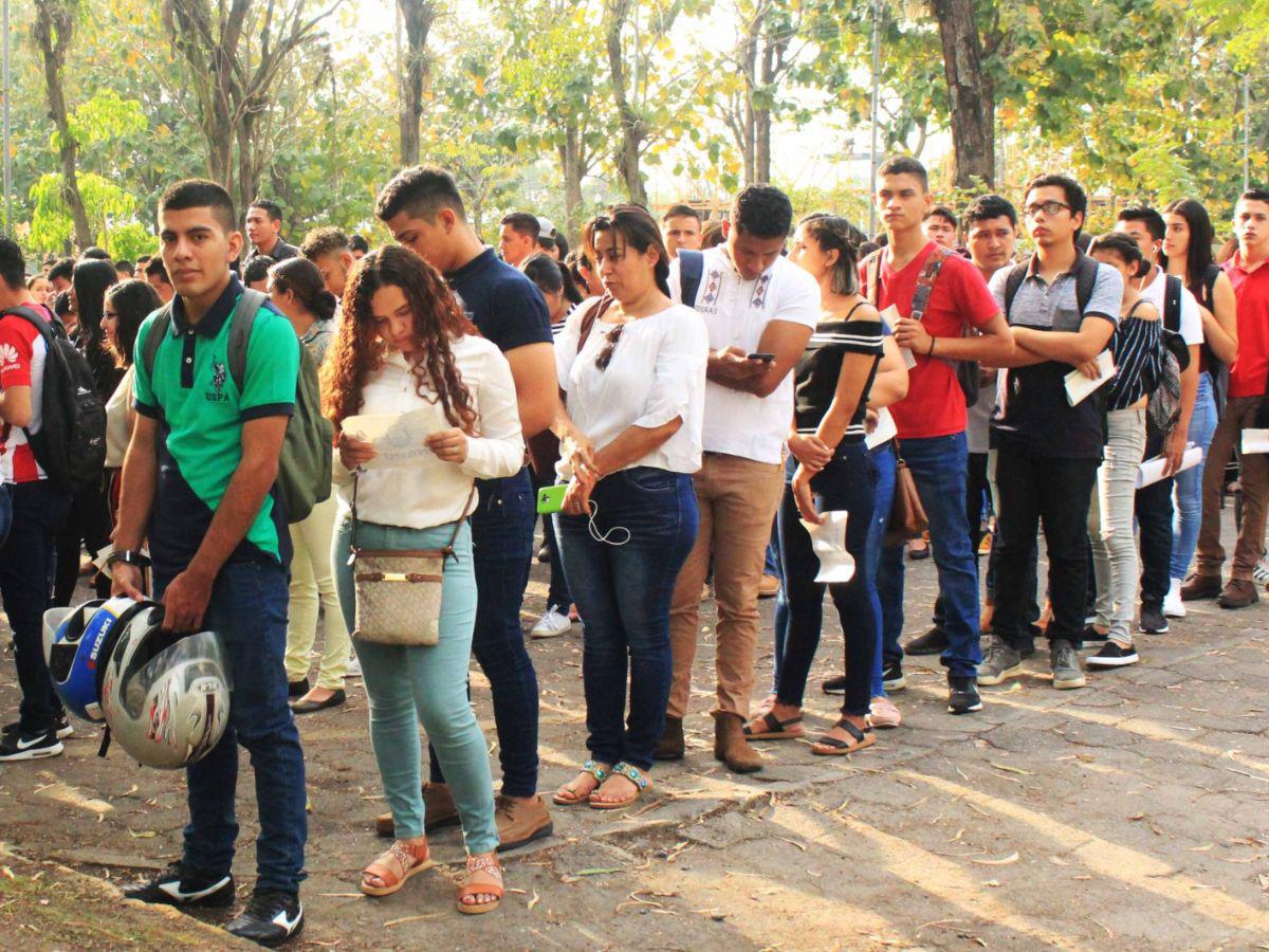 Unah-vs espera 4,000 aspirantes en primer proceso de admisión