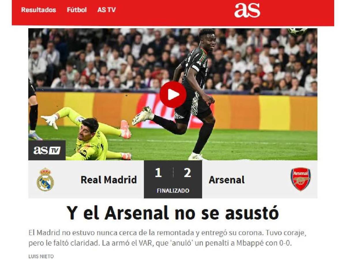 Señalados: revuelo mundial tras fracaso del Real Madrid en Champions