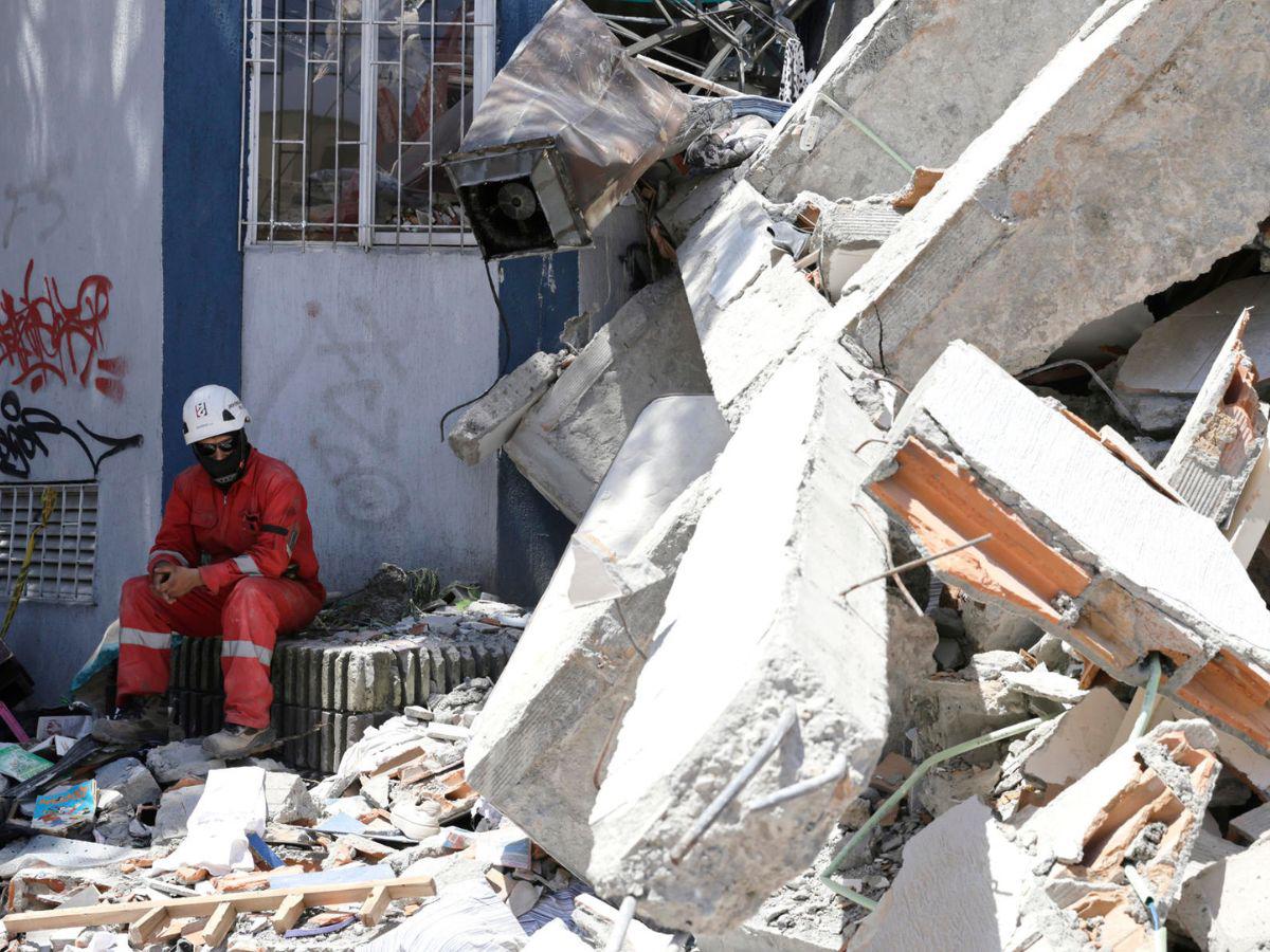 Hallan intacta a Virgen de Guadalupe entre los escombros tras terremoto en Colombia